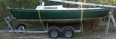 SAILMASTER 22' WEEKENDER SAILBOAT 1964