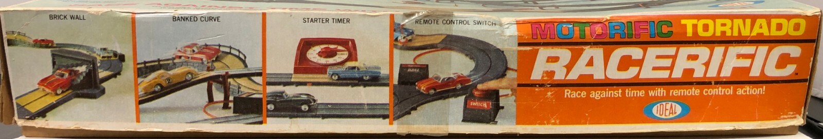 Ideal Motorific Tornado Racerific 4601-1 Set Vintage 1967 RARE NO CAR W