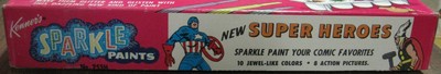 KENNER’S MARVEL SUPERHEROES SPARKLE PAINTS SET#253H 1967 MARVELMANIA:EXCEPTIONAL