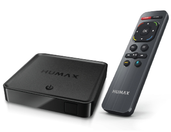 Humax Sat-TV-Receiver mit Android