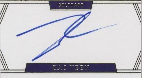 2023 Panini National Treasures - Zac Veen #PSB-ZV