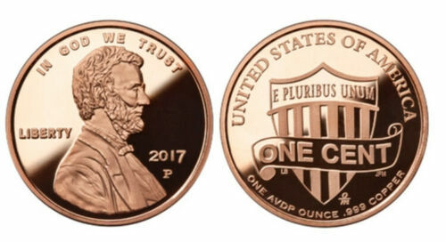 Lot of 5 – 1 oz Copper Rounds 5 Different Design Starter Pack