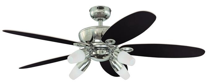 Beautiful Arius 52 Westinghouse Chrome Ceiling Fan