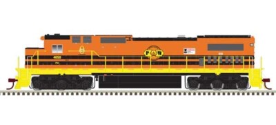 10004201 HO GE DASH 8-40C w/Front & Rear Ditch Lights - ESU LokSound & DCC P&W