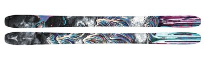 BRAND NEW! 2025 ATOMIC BENT 90 SKIS 166cm w/ATOMIC STRIVE 12GW BENT BINDINGS