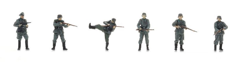 Wehrmacht Infanterie BrÃ¨Ches Porte (6x) Ensemble Figurine Artitec 5870061