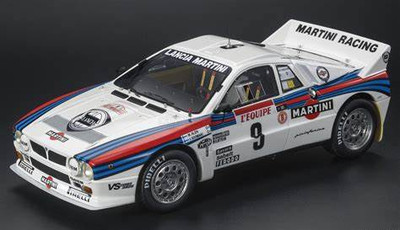 Lancia 037 Martini Racing (Night Version) #9 Winner 1983 Rally Tour De Corse in 