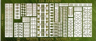 WEM (PE7015) 1:700 Fixed Wing Aircraft Etched Parts