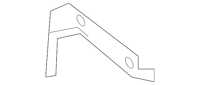 Genuine Ford Reinforced Bracket 8C2Z-17753-A