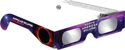2024 Commemorative Eclipse Shades 1pk View the Eclipse Safely CE and ISO Certifi