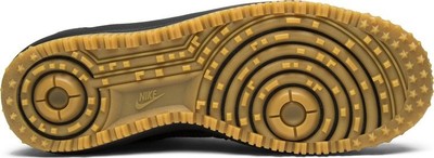 NIKE NIKE LUNAR FORCE 1 DUCKBOOT 'BLACK GUM' 805899-003 SHIP NOW