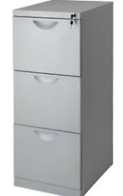 Ikea Erik 3 Drawer Filing Cabinet With Keys In Rugby