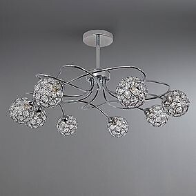 Dunelm Mill 8 Sphere Chrome Ceiling Light Fitting In Southampton Hampshire Gumtree