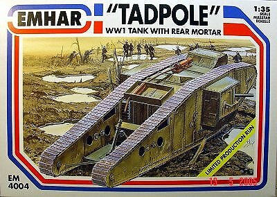 Emhar 4004 1/35 WWI British Tadpole Mk IV Tank