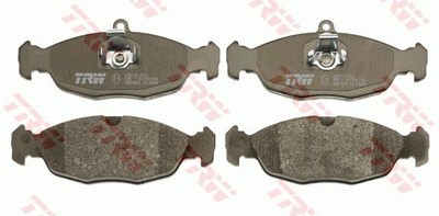 TRW Rear Brake Pad Set for Jaguar XKR Supercharged 4.2 Aug 2002 to Aug 2005