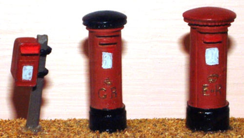 Articoli di paesaggio e natura in metallo bianco per modellismo ferroviario scala 00