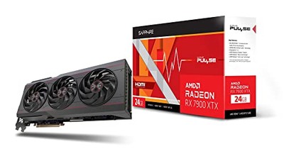 グラフィックボード・グラボ・ビデオカード Sapphire Pulse Radeon RX 7900 XTX 24GB Amazon.com: Sapphire 11322-02-20G Pulse AMD Radeon RX 7900