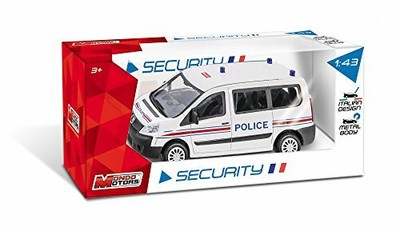 2250392-Mondo Furgone Mondo- Scala 1:43 France Gendarmerie Boxer colore rosso