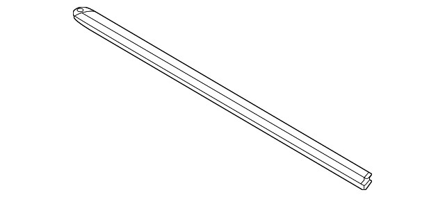 Ford Escape Right Rear Door Window Belt WeatherStrip