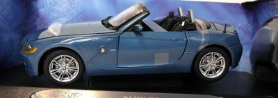 Ricko 1/18 Scale Diecast 32117 BMW Z4 Roadster Light blue