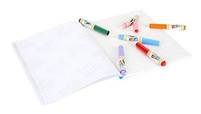 Crayola Color Wonder Markers and Paper, Mess Free Coloring, 60 Blank Coloring &