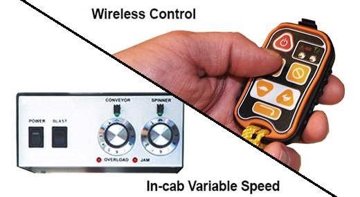 Meyer Products, PV 8' Stainless Insert Spreader, 10.5hp Briggs (63794)