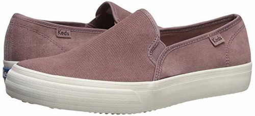 

Женские двухэтажные замшевые слипоны Keds, лиловый, Mauve