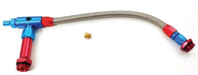 Racing Power Company     Racing Power R2155 Braided Fuel Line  For Holley