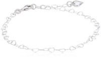 Echtschmuck-Fußketten ohne Stein