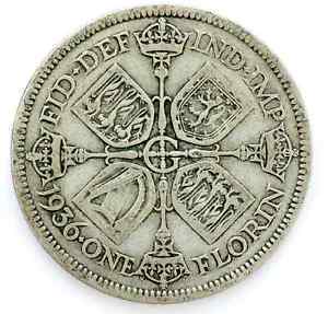 George V Florin & Two Shilling Coins (1910-1936)