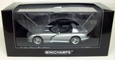1/43 430 144034 DODGE VIPER CABRIO 1993 SILVER
