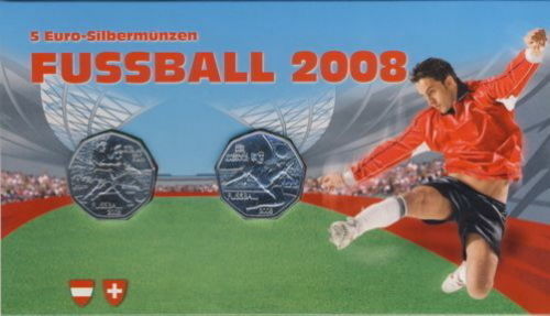 Sehr gute Münzen aus Europa mit Fußball-Motiv