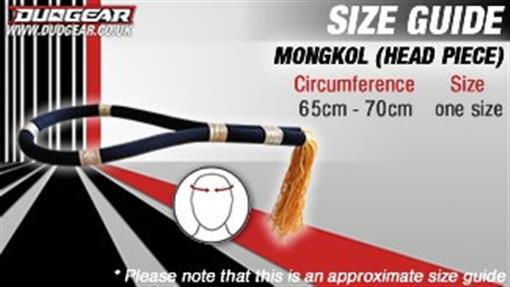 BLUE MUAY THAI FIGHTER MONGKOL HEADBAND - Picture 2 of 4