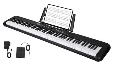 Digital Piano 88 Key Full Size Semi Weighted Electronic Keyboard Piano with 