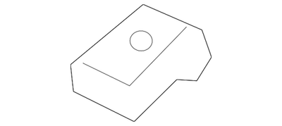 Genuine Mitsubishi Switch Panel Nut MB135995