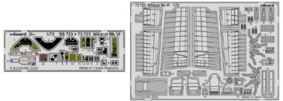 Eduard 73723 1/72 Aircraft- Wildcat Mk VI for AHY (Painted) (D)
