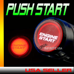 12V Universal Car Engine PUSH START BUTTON Ignition Engine Ignition Starter