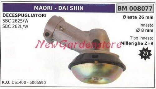 Paire Conique Maori DÃ©Broussailleuse Sbc 262s/W 262l/W 008077
