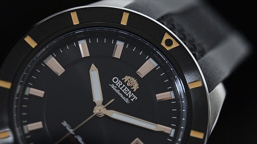 Pre-owned Orient Prime Black Dial Er1v002b Luminous Hands Automatic Made In Japan
