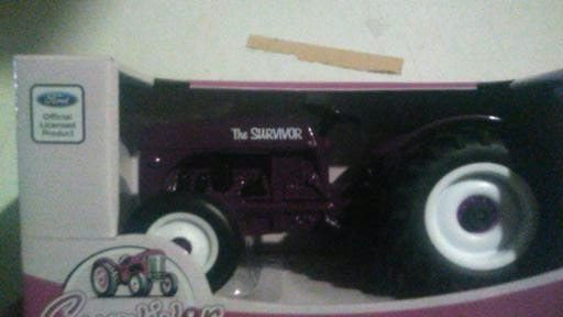 ford 9n cancer survivor tracor nib 1/16 purple