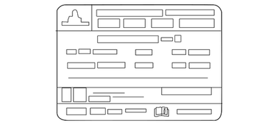 Genuine Mitsubishi Emission Label 7430C867