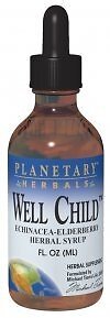 Planetary Herbals Well Child Сироп с эхинацеей и бузиной 2 унции жидкости
