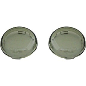 CUSTOM DYNAMICS PRO-B-LENS-SMK Smoke ProBEAM Deuce-Style Turn Signal Lenses
