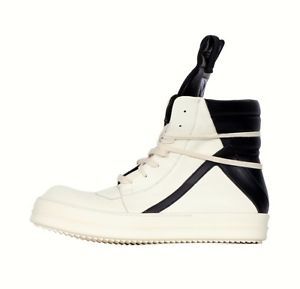 RICK OWENS - Men Transparent Leather Geobaskets | eBay