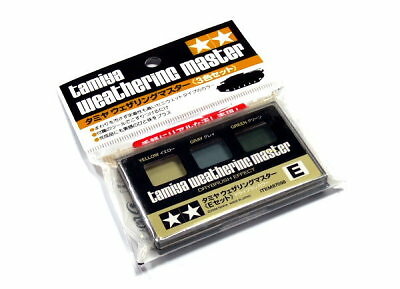 Tamiya Model Paints Finishes Weathering Master E Set Dry Brush 87098