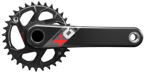 SRAM RED FC-RED-D1 2 X 12 SPEED CRANKSET, X-RANGE, DUB SRAM RED FC-RED-D1 2 X 12 SPEED CRANKSET, X-RANGE, DUB