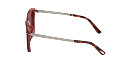 Pre-owned Tom Ford Philippa Ft1014 - 71a Sunglasses In Red