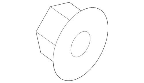 Genuine Ford Door Trim Panel Retainer Nut -W716156-S303