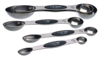 UPC 087491479997 product image for Progressive International Set Of 5 Stainless-steel Magnetic Measuring Spoons | upcitemdb.com