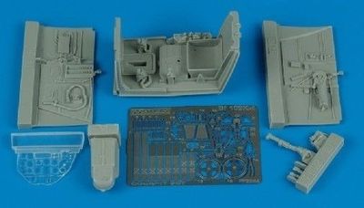 Aires 2044 1/32 Bf109K Cockpit Set For Hasegawa